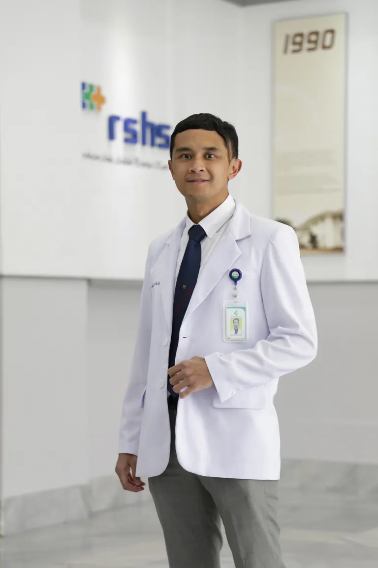 Portrait of dr. Ricky Aditya, Sp.An-TI., Subsp.T.I. (K)., M.Kes
